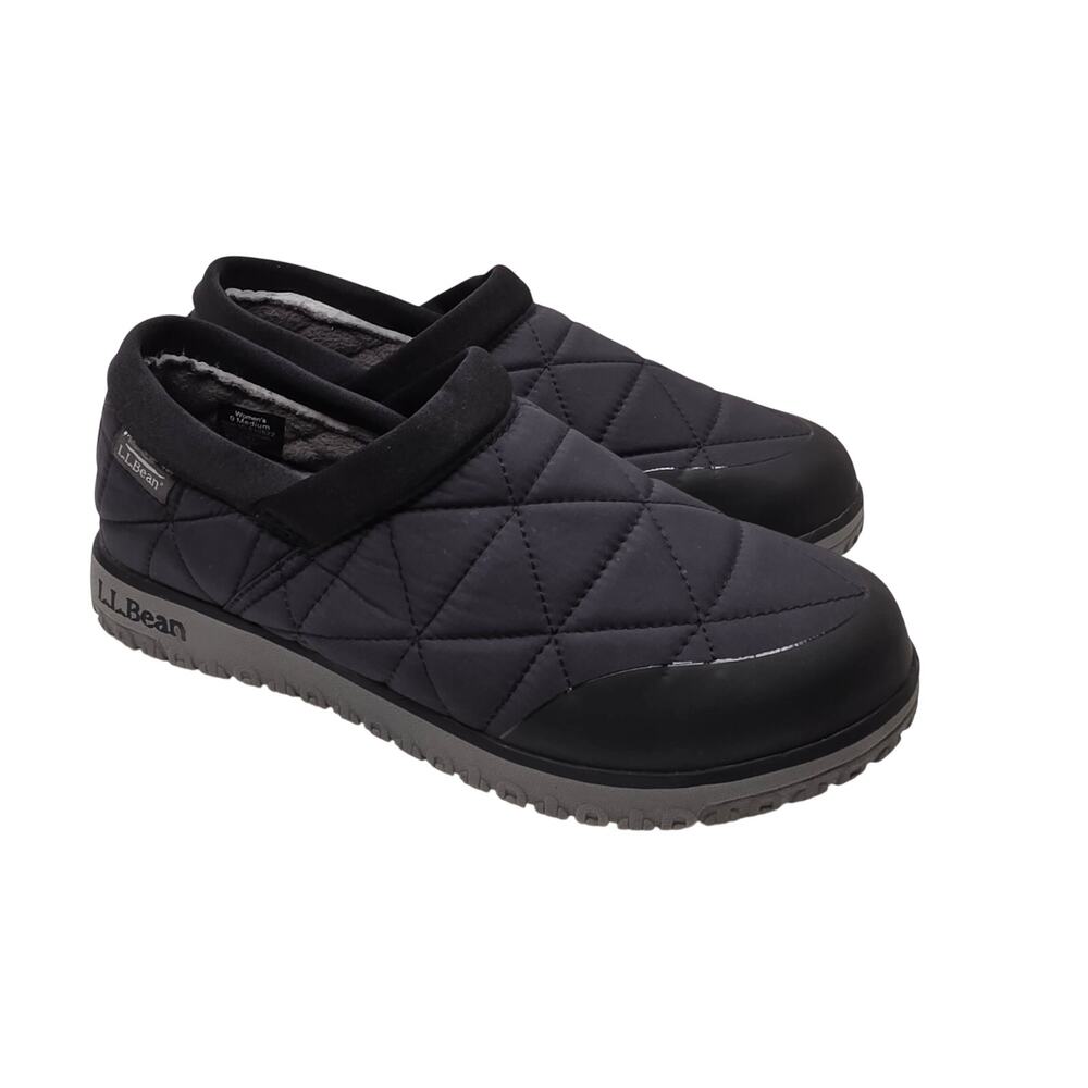 L.L.Bean Ultralight Primaloft Waterproof Slip-On Black Size 9